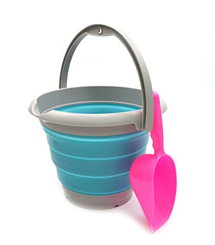 Collapsible TPE/PP Bucket **Brand: SAMMART **Material: TPE & PP **Expanded Size: 27 (Dia) x20.3 (h) cm **Collapsed Size: 27 (Dia) x 4.7 (h) cm **Capacity: 5L (Grey, 5L Round)' specified cannot be used as it conflicts with the value 'SAMMART 5L / 1.32 Gall