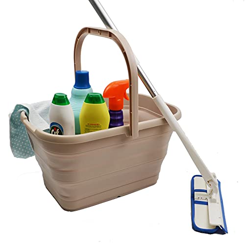 SAMMART 12L Collapsible Rectangular Handy Basket/Bucket