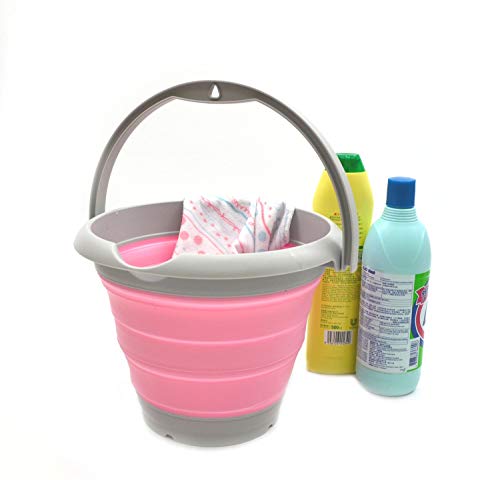 Collapsible TPE/PP Bucket **Brand: SAMMART **Material: TPE & PP **Expanded Size: 27 (Dia) x20.3 (h) cm **Collapsed Size: 27 (Dia) x 4.7 (h) cm **Capacity: 5L (Grey, 5L Round)' specified cannot be used as it conflicts with the value 'SAMMART 5L / 1.32 Gall