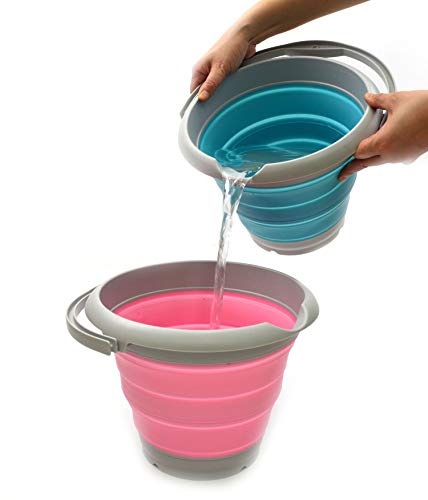 Collapsible TPE/PP Bucket **Brand: SAMMART **Material: TPE & PP **Expanded Size: 27 (Dia) x20.3 (h) cm **Collapsed Size: 27 (Dia) x 4.7 (h) cm **Capacity: 5L (Grey, 5L Round)' specified cannot be used as it conflicts with the value 'SAMMART 5L / 1.32 Gall