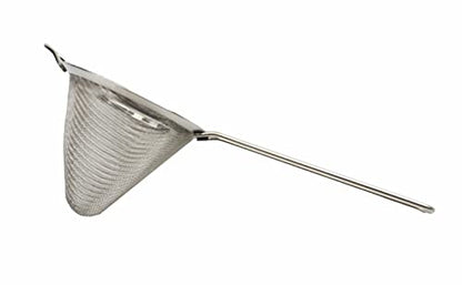 Stainless Steel Mesh Strainer with Straight Handle - Conical Sieve Strainer