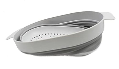 SAMMART 3L Over The Sink Oval Colander