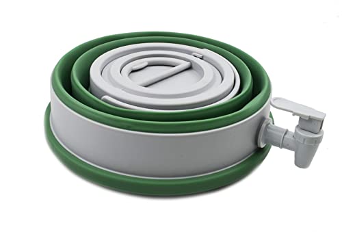 SAMMART 6L Water Carrier,Collapsible Water Container, Emergency Cube Water Carrier, Outdoor Water Storage for Camping Hiking Climbing Backpacking