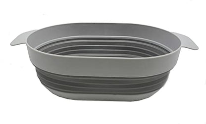 SAMMART 3L Over The Sink Oval Colander