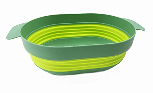 SAMMART 3L Over The Sink Oval Colander