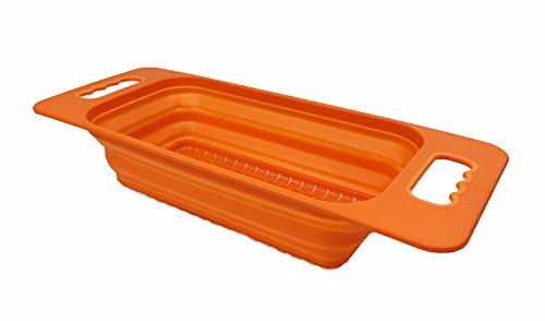 SAMMART Over The Sink Rectangular Colander