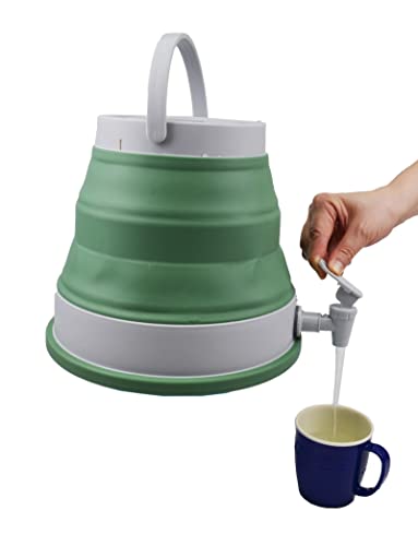 SAMMART 6L Water Carrier,Collapsible Water Container, Emergency Cube Water Carrier, Outdoor Water Storage for Camping Hiking Climbing Backpacking