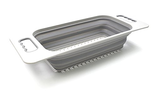 SAMMART Over The Sink Rectangular Colander