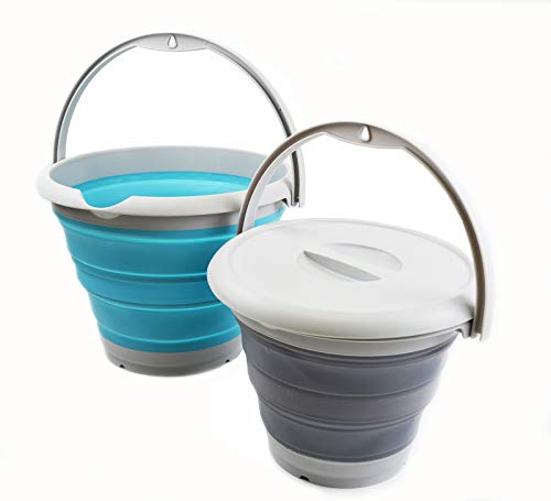 SAMMART Collapsible Bucket Box Set (5L + 10L)